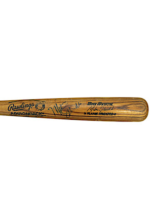 1983 Mike Schmidt Philadelphia Phillies Game-Used & Autographed Bat (PSA/DNA GU 9)