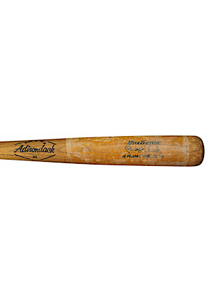 1970s Carlton Fisk Boston Red Sox Batting Practice Bat (PSA/DNA)