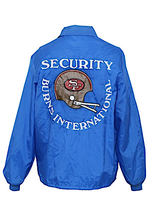 1980s San Francisco 49ers Vintage Security Guard Jacket