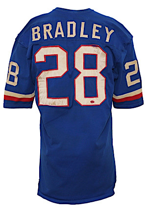 1972 Bill Bradley Philadelphia Eagles Pro-Bowl Game-Used & Autographed Jersey