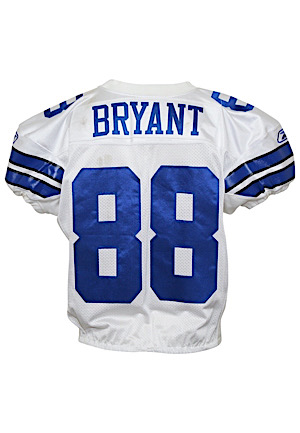 2011 Dez Bryant Dallas Cowboys Game-Issued Road Jersey