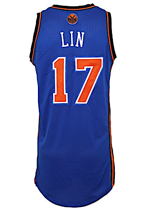 2011-12 Jeremy Lin New York Knicks Game-Used Jersey