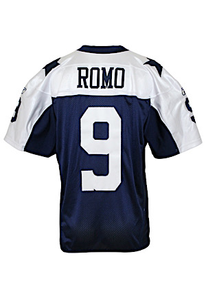 2010 Tony Romo Dallas Cowboys Game-Used Alternate Jersey