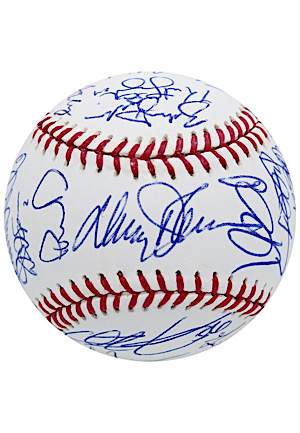 2013 Washington Nationals Team-Signed OML Baseball (MLB Authenticated)