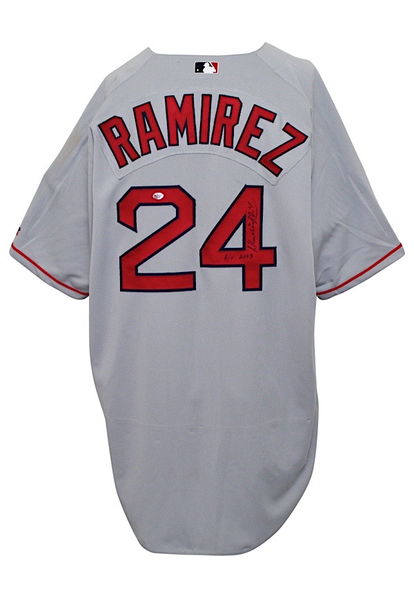 Lot Detail - 2003 Manny Ramirez Boston Red Sox Game-Used