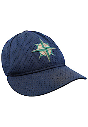 Alex Rodriguez Seattle Mariners Game-Used Spring Training Cap (Outstanding Wear)