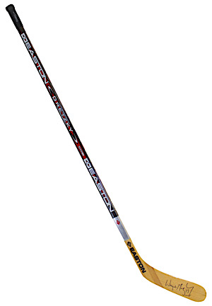 Wayne Gretzky New York Rangers Autographed Pro Model Hockey Stick