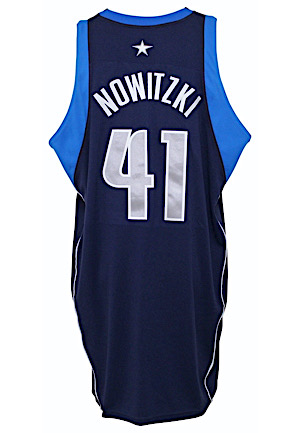 2006-07 Dirk Nowitzki Dallas Mavericks Game-Used Road Jersey