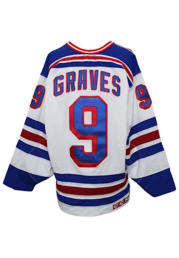 Adam Graves Jersey - New York Rangers 1996 Away Vintage NHL Hockey