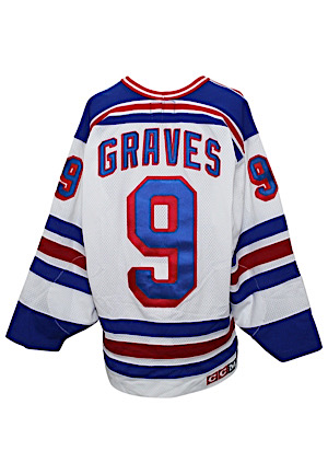 1990s Adam Graves New York Rangers Game-Used Jersey
