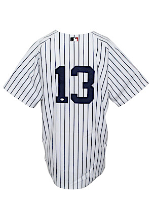 2004 Alex Rodriguez New York Yankees Game-Used & Autographed Home Jersey (Rodriguez LOA • PSA/DNA COA)