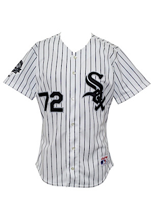 1991 Carlton Fisk Chicago White Sox Team-Issued Home Jersey (Equipment Manager LOA)