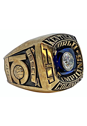 1975 Dan Issel Kentucky Colonels ABA Championship Players Ring (Issel LOA)