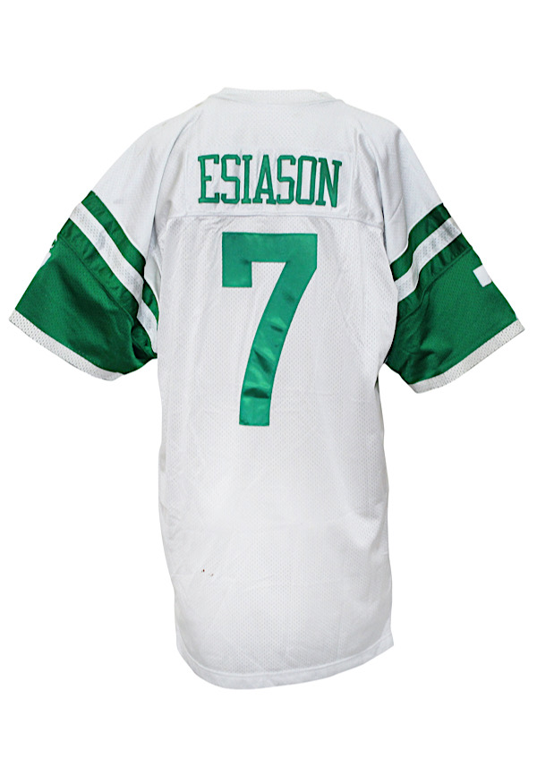 1994 Boomer Esiason Game Worn NY Jets Jersey, Signed.