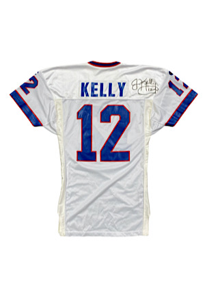 1994 Jim Kelly Buffalo Bills Game-Used & Autographed Jersey (Sourced From Equipment Manager)