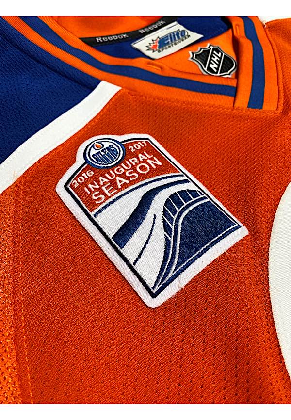 New York, USA. 05th Apr, 2023. Connor McDavid 2016 Edmonton Oilers '1st  Career Hat Trick' Game Worn Jersey (matched to 5 games), est.  $60,000-80,000, is shown at Sotheby's in New York, NY