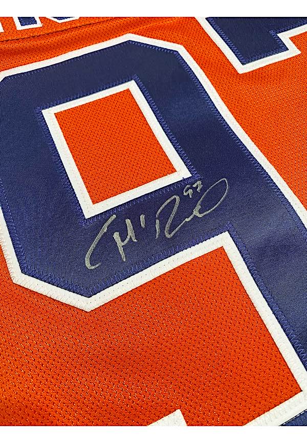 Lot Detail - 2016-17 Connor McDavid Edmonton Oilers Game-Used & Autographed Alternate  Jersey (Photo-Matched • Oilers LOA • Hart & Ross Trophy Season)