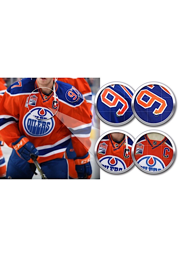 Connor McDavid Edmonton Oilers Game-Used 2016 Heritage Classic Jersey - Worn  During First Period - NHL Auctions