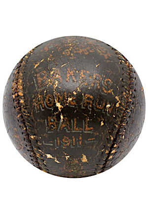 1911 Frank "Home Run Baker Philadelphia Athletics Game-Used Home Run Trophy Baseball 
