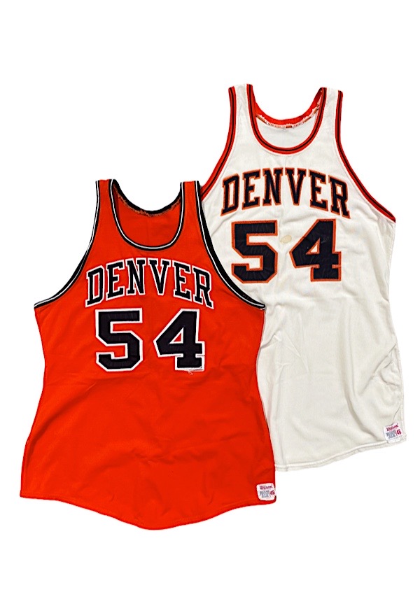 Lot Detail - 1967-70 ABA Denver Rockets Wayne Hightower/Greg Wittman  Game-Used Home & Road Jerseys (2)