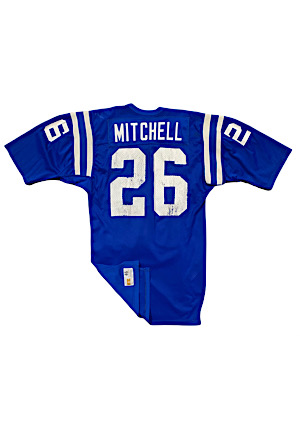 1977 Lydell Mitchell Baltimore Colts Playoffs Game-Used Jersey (Photo-Matched To AFC Divisional Game • Pounded With Repairs)