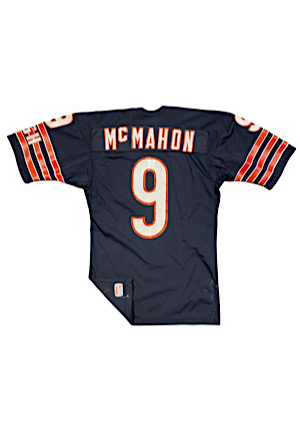 Mid 1980s Jim McMahon Chicago Bears Game-Used Home Jersey