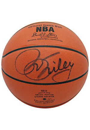 Pat Riley Autographed Spalding Basketball