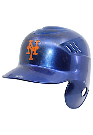 2011 Jose Reyes New York Mets Game-Used Batting Helmet (MLB Authenticated • NL Batting Champion Season)