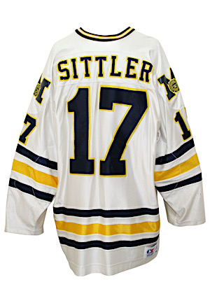 Circa 1993 Ryan Sittler Michigan Wolverines Game-Used Jersey