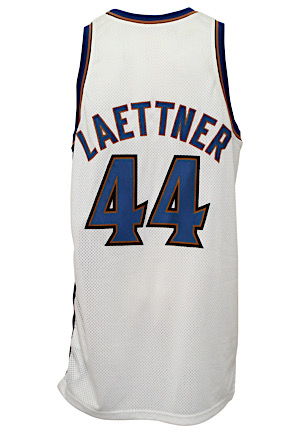 2002-03 Christian Laettner Washington Wizards Game-Used Road Jersey