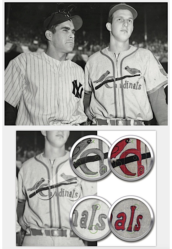 1948 Stan Musial Game Worn St. Louis Cardinals Jersey--National, Lot  #81540