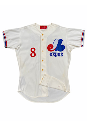 1979 Gary Carter Montreal Expos Game-Used Home Jersey