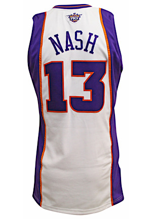 2007-08 Steve Nash Phoenix Suns Game-Used Home Jersey