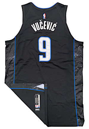 11/20/2018 Nikola Vucevic Orlando Magic Game-Used Alternate Jersey (Photo-Matched To Double-Double • NBA LOA)