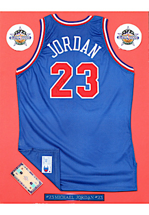 1993 Michael Jordan NBA All-Star Game Eastern Conference Autographed Jersey (Ball Boy LOA)
