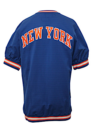 1987-88 Patrick Ewing New York Knicks Player-Worn Shooting Shirt
