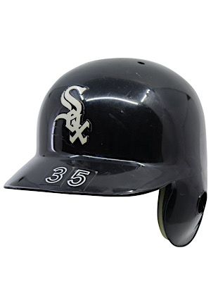 Early 1990s Frank Thomas Chicago White Sox Game-Used Helmet