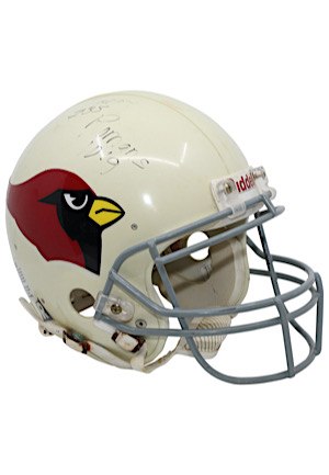 1994 Aeneas Williams Arizona Cardinals Game-Used & Autographed Helmet (Beckett)