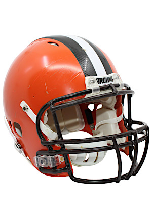 2015 Karlos Dansby Cleveland Browns Game-Used Helmet (Multiple Photo-Matches • Browns LOA)