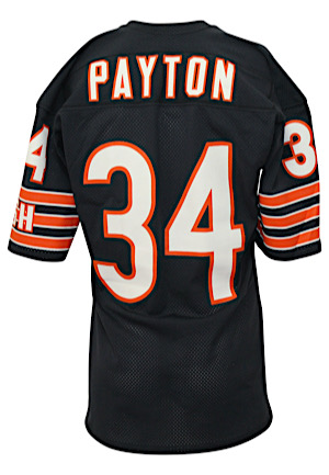Mid 1980s Walter Payton Chicago Bears Pro-Cut Jersey