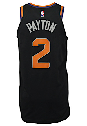 2017-18 Elfrid Payton Phoenix Suns Game-Used Alternate Jersey