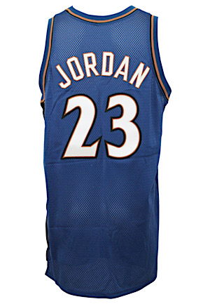 2002-03 Michael Jordan Washington Wizards Game-Used Road Jersey
