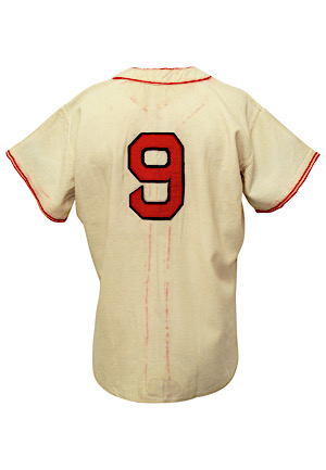 1956 Ted Williams Boston Red Sox Display Jersey