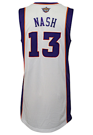 2010-11 Steve Nash Phoenix Suns Game-Used Home Jersey