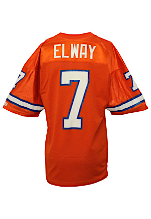 1992 John Elway Denver Broncos Game-Used Jersey