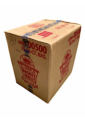 1990-91 Fleer Basketball Unopened Factory Sealed 20 Box Case