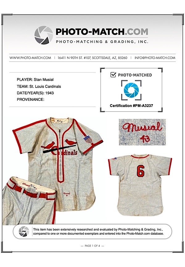 Hall of Fame - Lt Grey Cardinals Musial #6 — Hats N Stuff