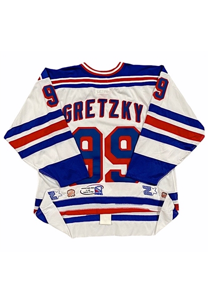 1998-99 Wayne Gretzky New York Rangers Game-Issued Jersey (Speciality Team Set Tagging)