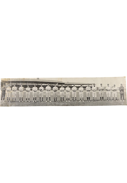 1917 Denver Bears Baseball Team Panoramic Photograph