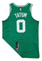2017-18 Jayson Tatum Boston Celtics Rookie Game-Used Road Jersey
